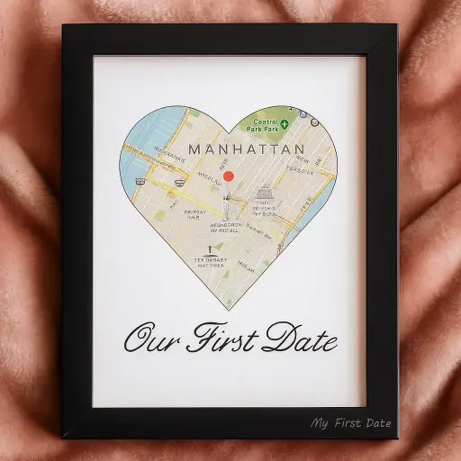 FIRST DATE MAP FRAME